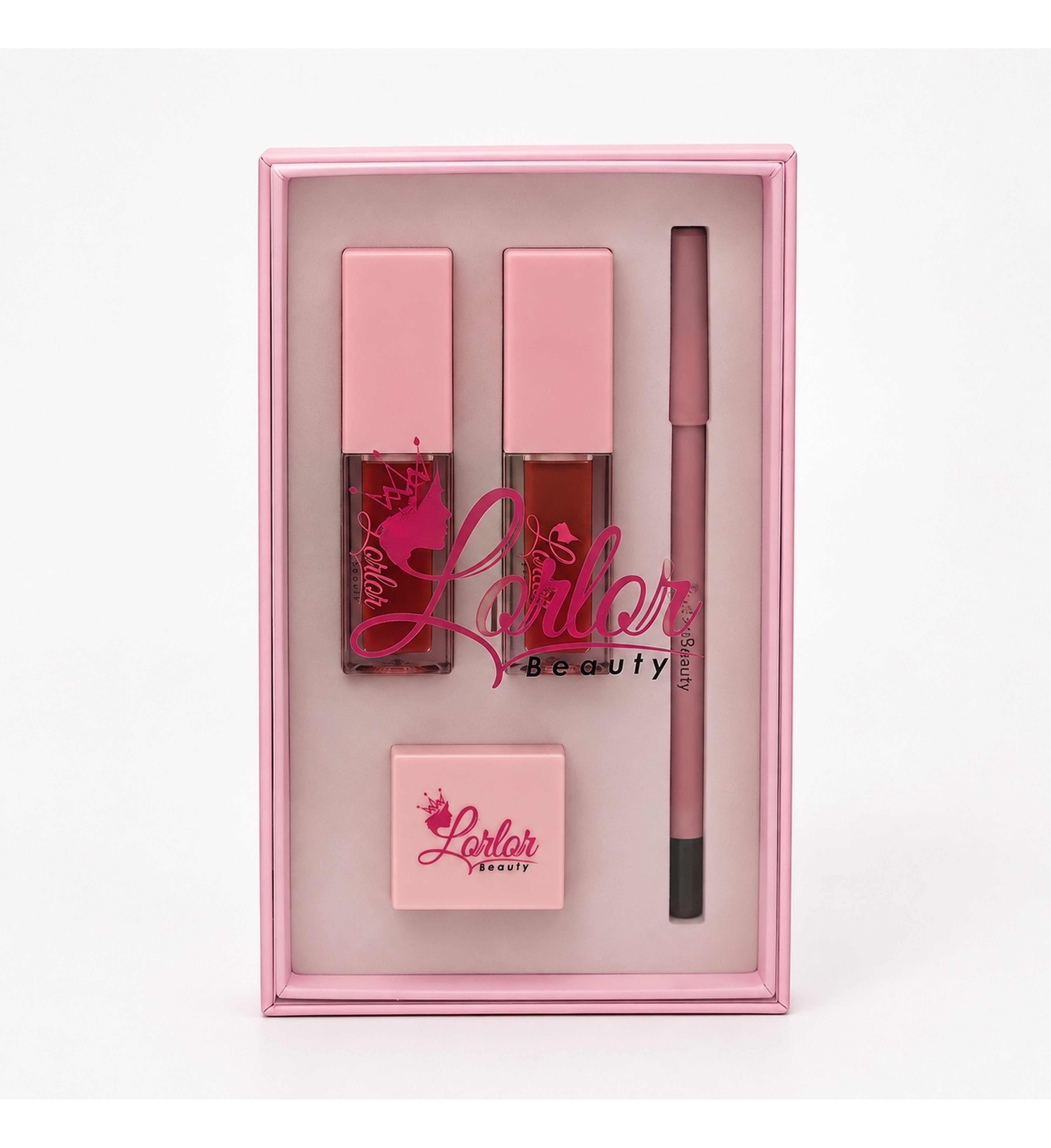 Lorlor Beauty Lip Gloss & Lip Liner Set